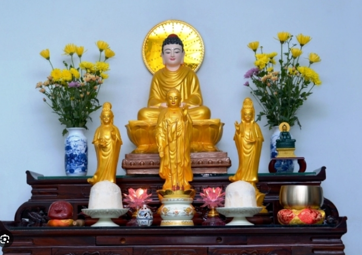 bàn thờ Đức Quan Âm